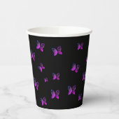 Flugschmetterlingsart Pappbecher (Links)