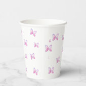 Flugschmetterlingsart Pappbecher (Rechts)