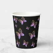 Flugschmetterlingsart Pappbecher (Links)