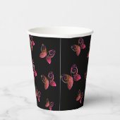 Flugschmetterlingsart Pappbecher (Rechts)