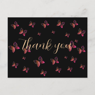Flugschmetterlingsart Postkarte