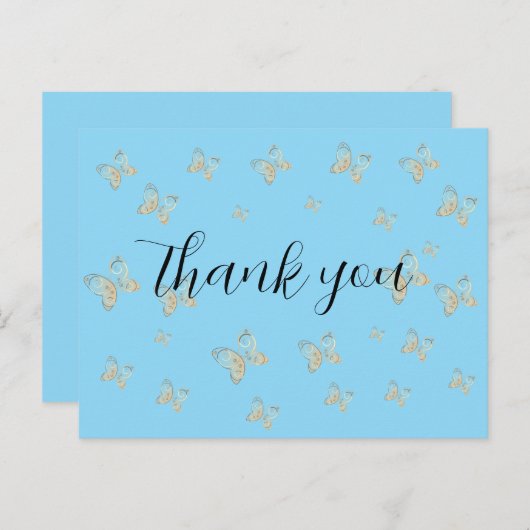 Flugschmetterlingsart Postkarte (Vorne/Hinten)