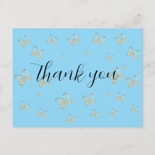 Flugschmetterlingsart Postkarte