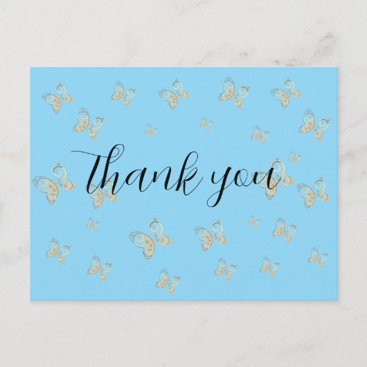 Flugschmetterlingsart Postkarte (Vorderseite)