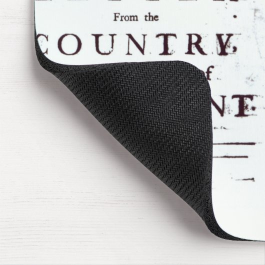 Flugschriften, die beide Seiten zeigen Mousepad (Ecke)