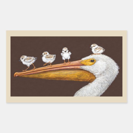 Flugschulaufkleber Rechteckiger Aufkleber (Vorderseite)