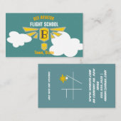 Flugschule Visitenkarte (Vorne/Hinten)