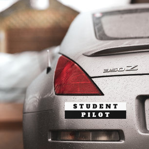 Flugschüler Einfaches Flugzeug Luftfahrt individue Autoaufkleber