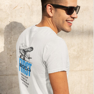 Flugschüler Erstes Alleinflug Flugzeug & Wolken Be T-Shirt