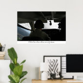 Flugschulung Poster (Heimbüro)