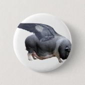 Flugschwein Button (Vorderseite)