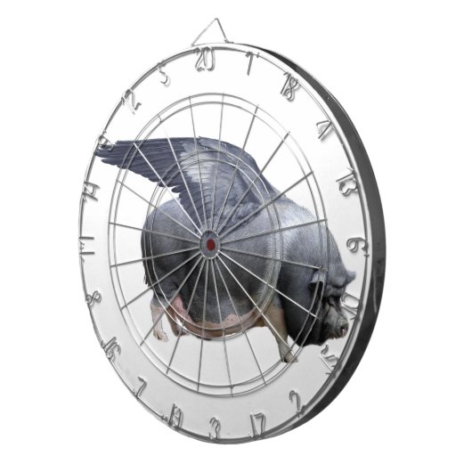 Flugschwein Dartscheibe (Vorderseite rechts)