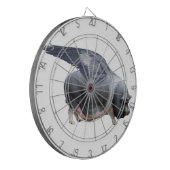 Flugschwein Dartscheibe (Vorderseite Links)