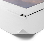 Flugschwein durch Fensterplakat Poster (Ecke)