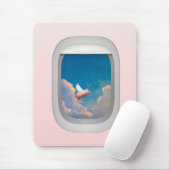 Flugschwein durch Flugzeugmousepe Mousepad (Mit Mouse)