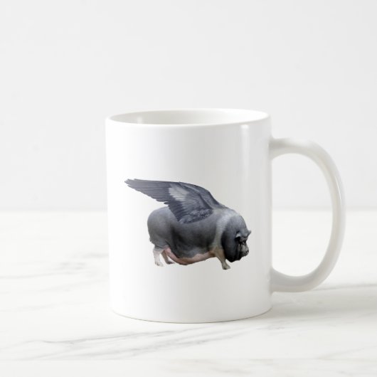 Flugschwein Kaffeetasse (Rechts)