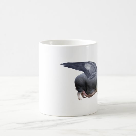 Flugschwein Kaffeetasse (Mittel)