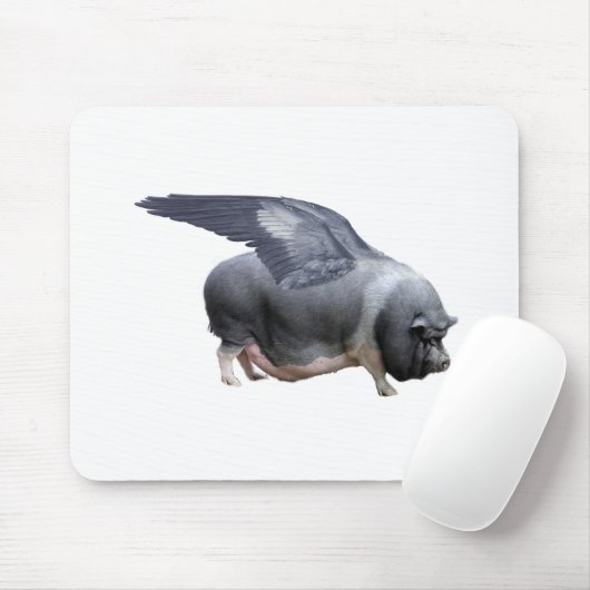 Flugschwein Mousepad (Mit Mouse)