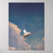Flugschwein Poster (Vorne)