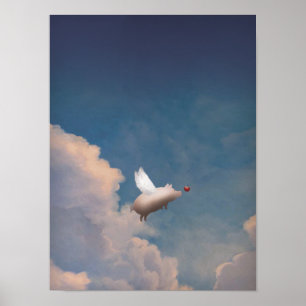 Flugschwein Poster