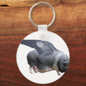 Flugschwein Schlüsselanhänger (Vorderseite)