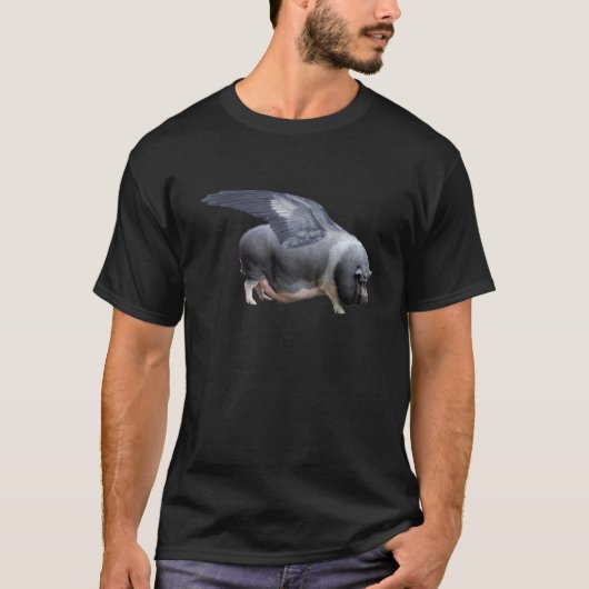 Flugschwein T-Shirt (Vorderseite)