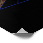 Flugsimulator Poster (Ecke)