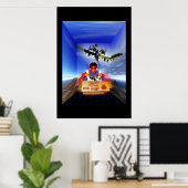 Flugsimulator Poster (Heimbüro)