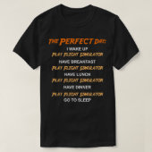 Flugsimulator T-Shirt (Design vorne)