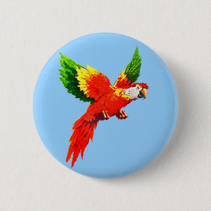 Flugsittich Button