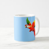 Flugsittich Kaffeetasse (VorderseiteRechts)