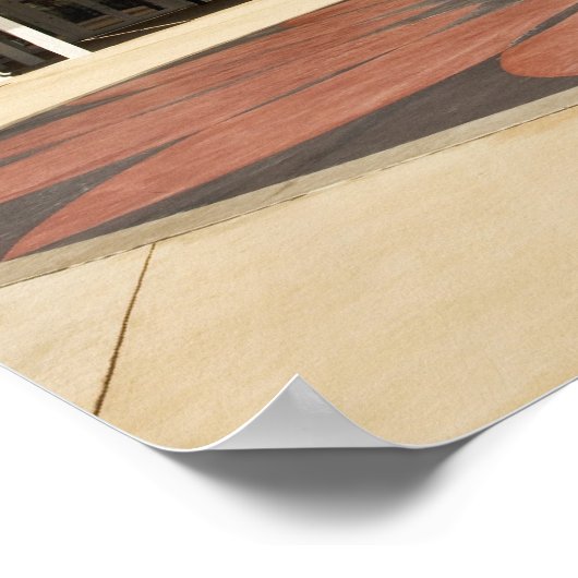 Flugskulptur Poster (Ecke)