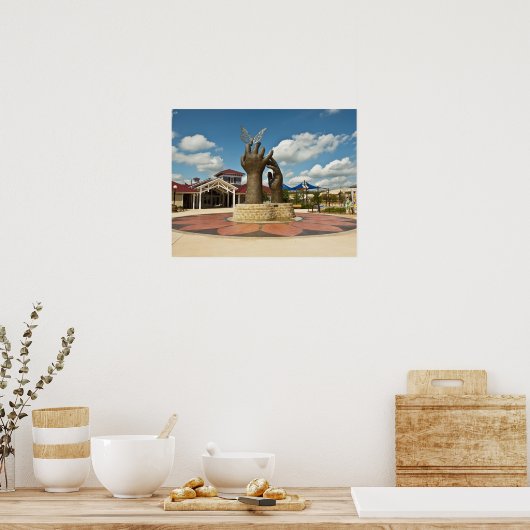 Flugskulptur Poster (Küche)