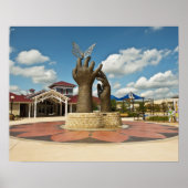 Flugskulptur Poster (Vorne)