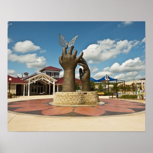 Flugskulptur Poster (Vorne)