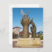 Flugskulptur Postkarte (Vorne/Hinten)