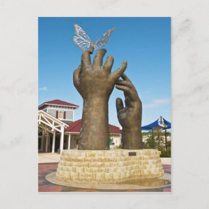 Flugskulptur Postkarte