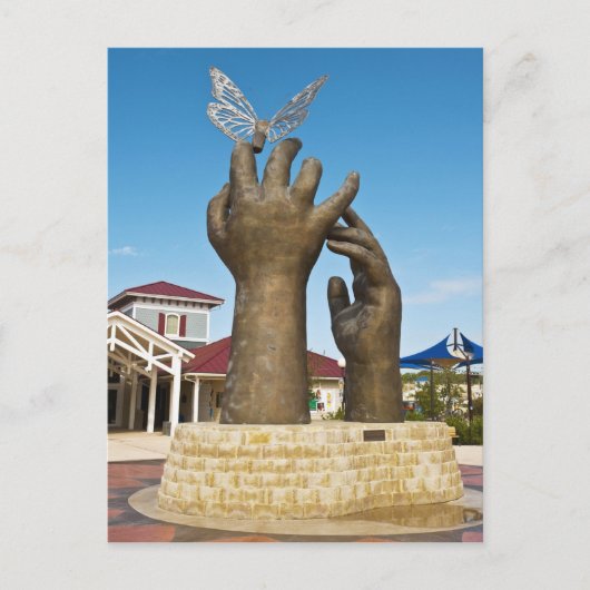 Flugskulptur Postkarte (Vorderseite)