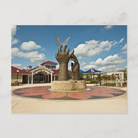 Flugskulptur Postkarte (Vorderseite)