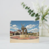 Flugskulptur Postkarte (Stehend Vorderseite)