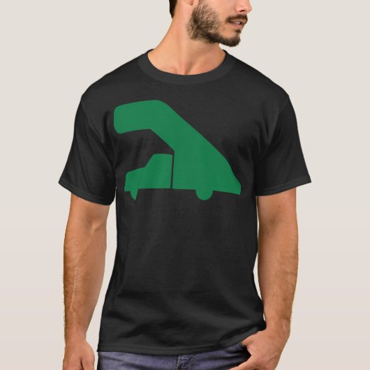 Flugstühle schwulenartige Yoga T-Shirt (Vorderseite)