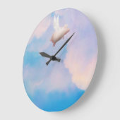 Flugstumpfuhr Große Wanduhr (Winkel)