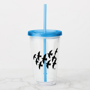 Flugtauben Acryltrinkbecher