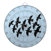 Flugtauben Dartscheibe (vorne)