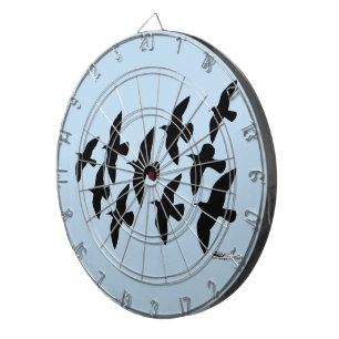 Flugtauben Dartscheibe