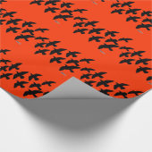 Flugtauben Geschenkpapier (Ecke)