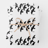 Flugtauben Geschenkpapier Set (Beispiel)