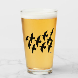 Flugtauben Glas