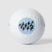 Flugtauben Golfball (Vorderseite)