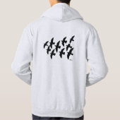 Flugtauben Hoodie (Rückseite)